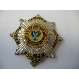 Russie : décoration militaire de Saint André de Russie et ordre de la Jarretiere