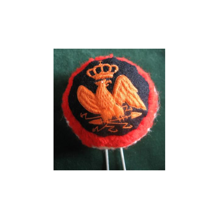 Cockade for colbacks and bearskin hat - per unit