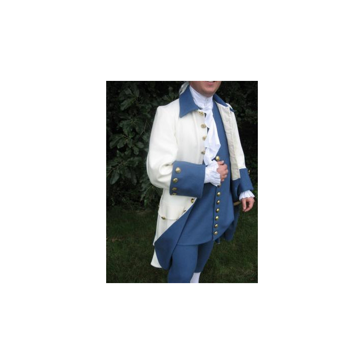 Uniforme d'officier des compagnies franches de la marine