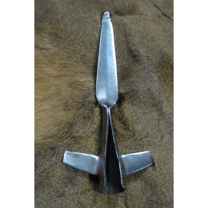 Epieu de chasse du moyen-age, blunte