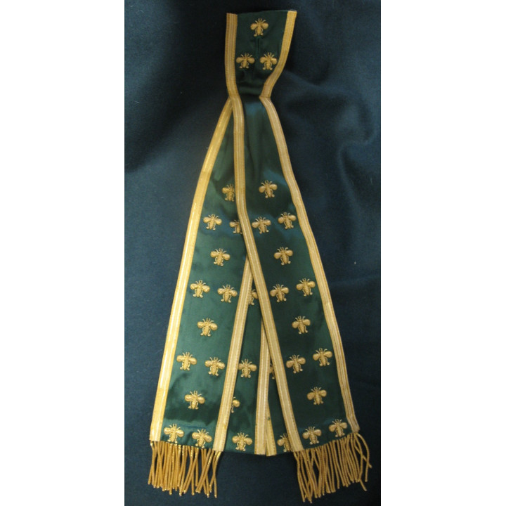 Echarpe de page porte-lunette de l'empereur