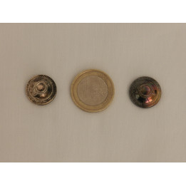 boutons à cor bombé vieil argent plongée.JPG