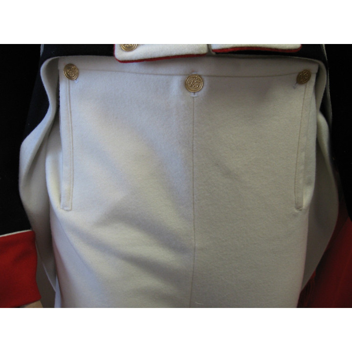 Habit veste, règlement de 1812