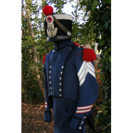 Uniform : under officer, "train des equipages de la garde"