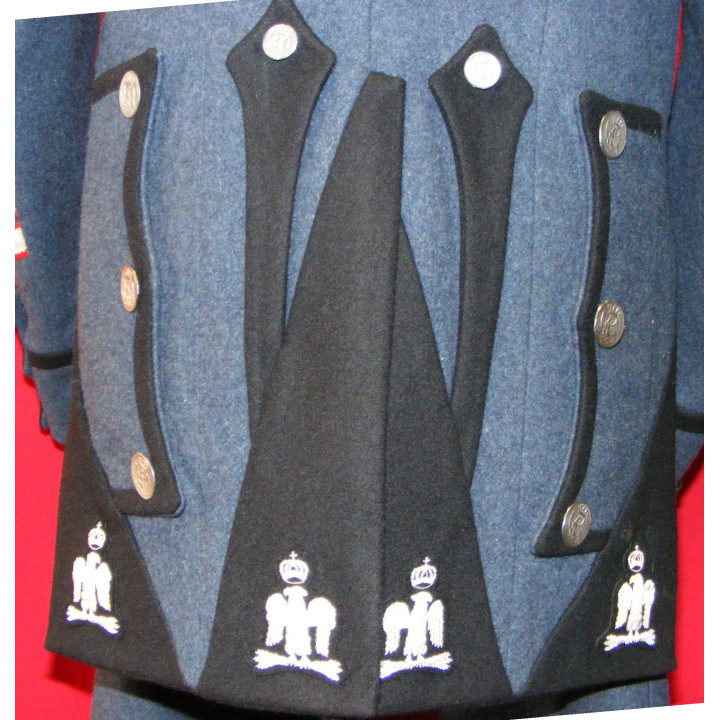 Uniforme de sous-officier du train des equipages de la Garde.