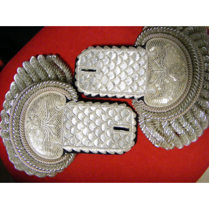 Gendarmerie d'élite. Napoleonic epaulettes for officer. The pair