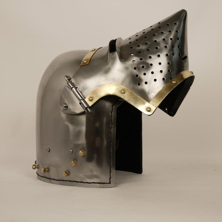 bacinet à bec de passereau