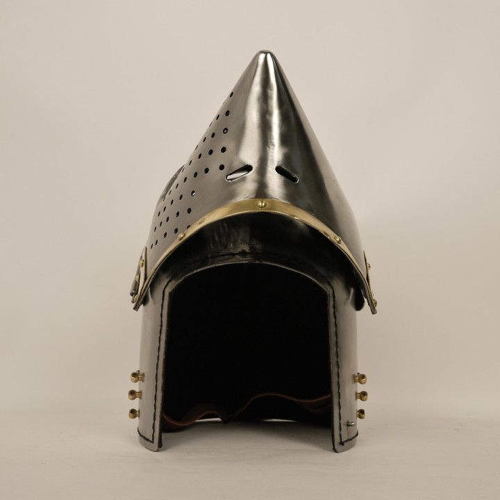 bacinet à bec de passereau