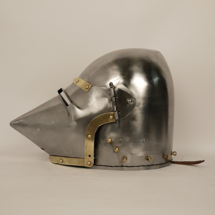 bacinet à bec de passereau