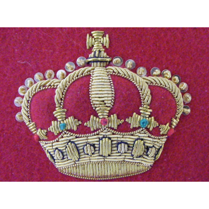 Sabretache d'officier d'artillerie à cheval de la garde, 1er Empire