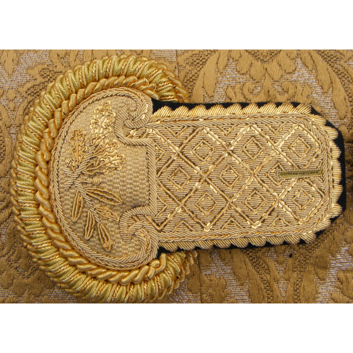 Oak and laurel, epaulettes Empire officer:type VIII - The pair