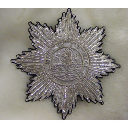 Hollande : plaque de grand croix de l'ordre Royal de l'Union 1807-1811