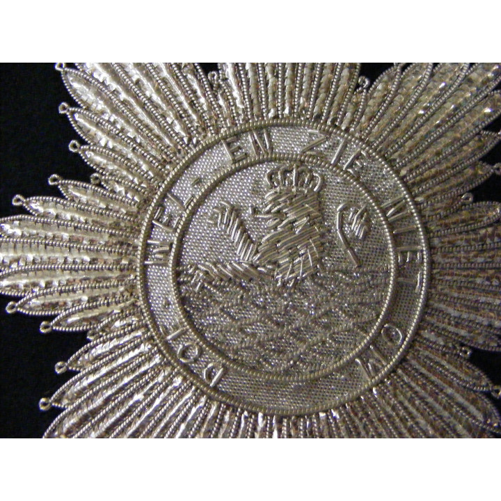 Hollande : plaque de grand croix de l'ordre Royal de l'Union 1807-1811