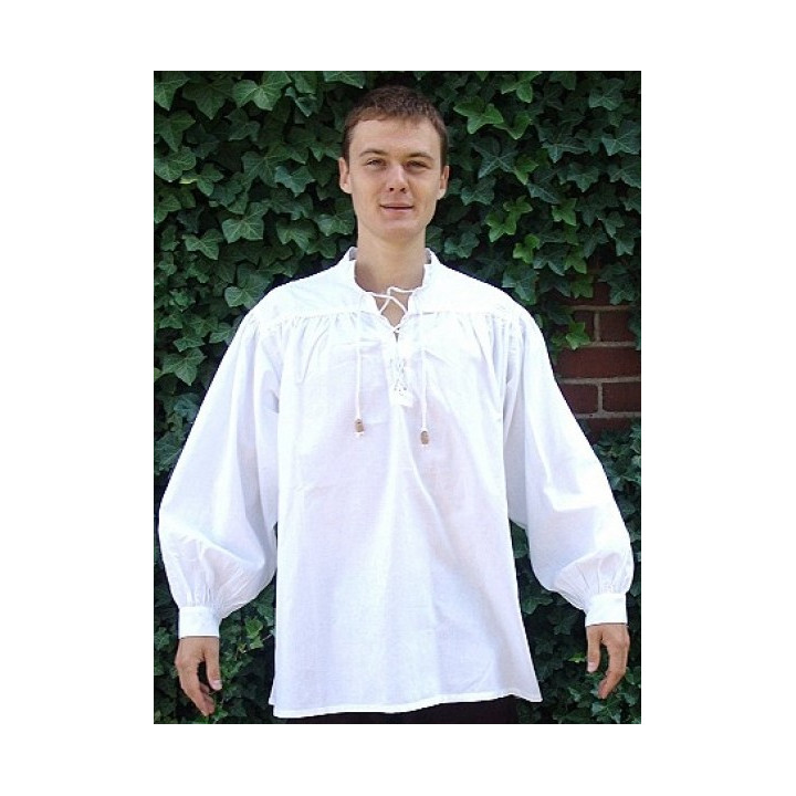 chemise perceval en coton blanc