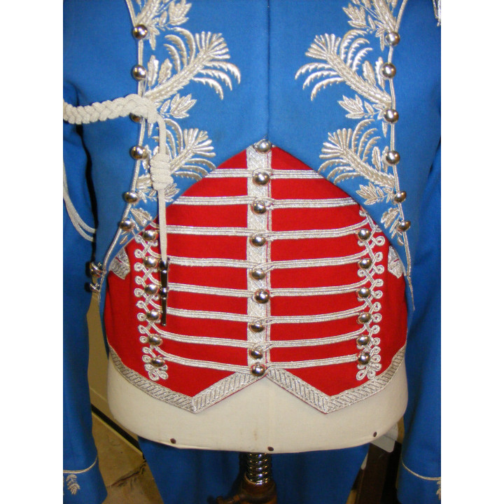 Gilet d'officier de cavalerie et d'état major à brandebourgs