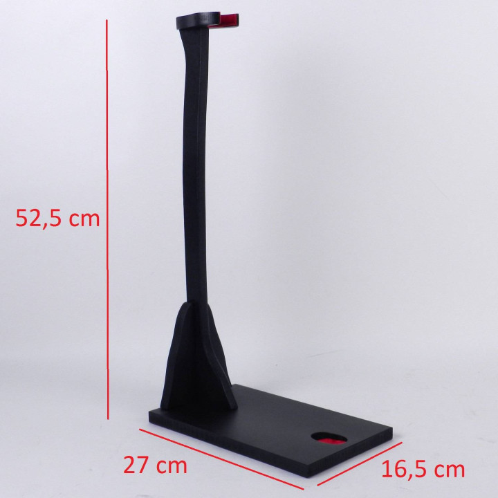 Présentoir vertical en bois pour un sabre