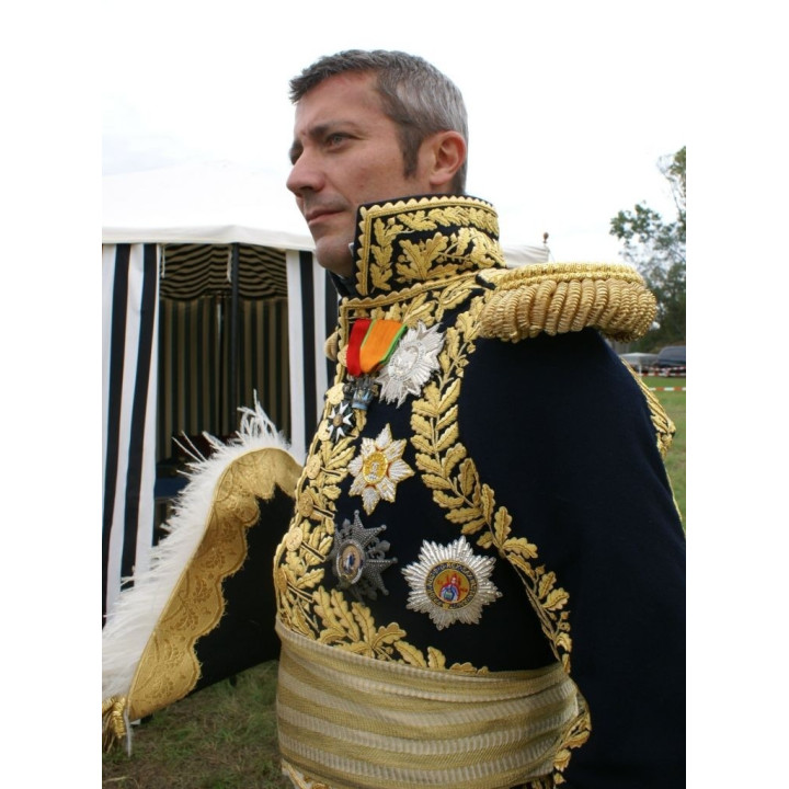 Grande tenue de frac de maréchal - Brodée sur toutes les coutures!