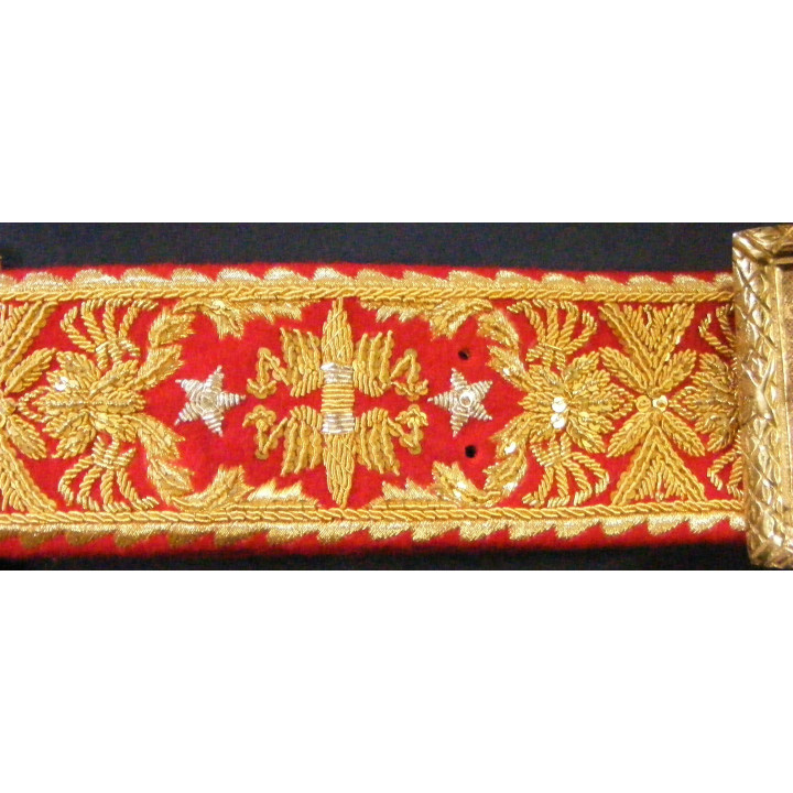 Belt for general or field marshall, First Empire, France