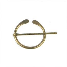 fibule en laiton