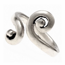 Bague celtique à spirale