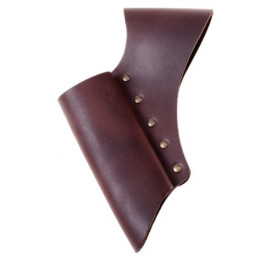 Porte-épée cuir 1 passant cuir marron