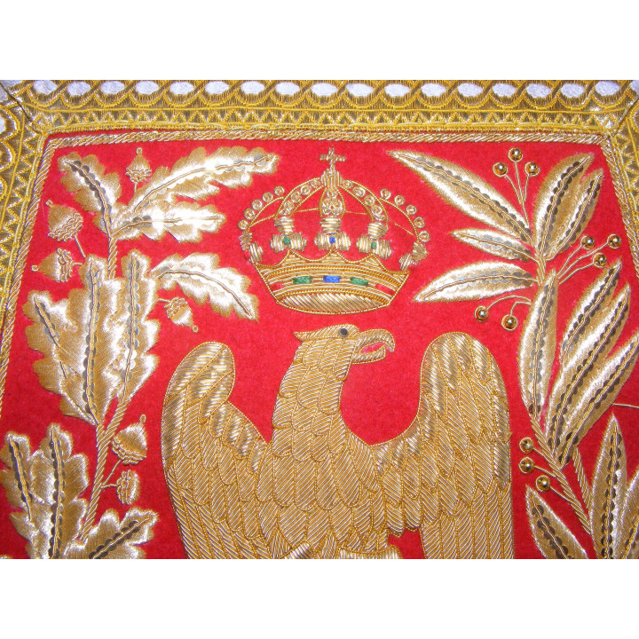 Sabretache de general de l'artillerie de la garde