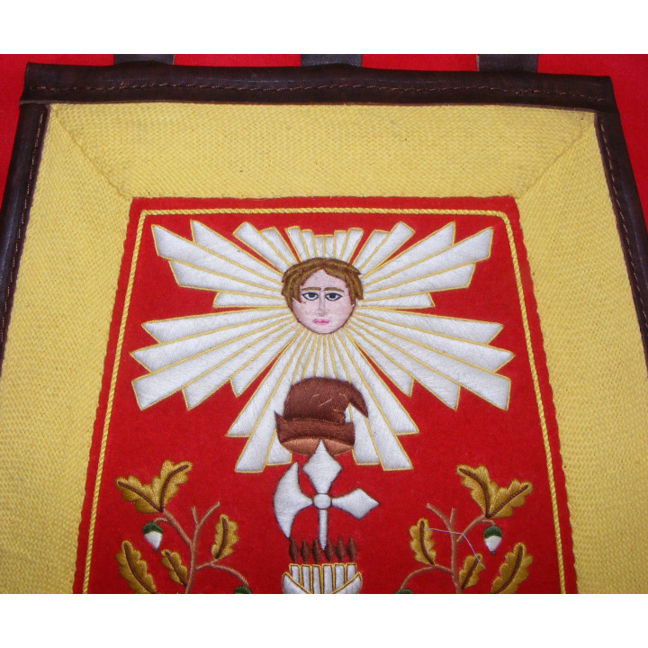 Sabretache de la légion des Pyrénnées: révolution