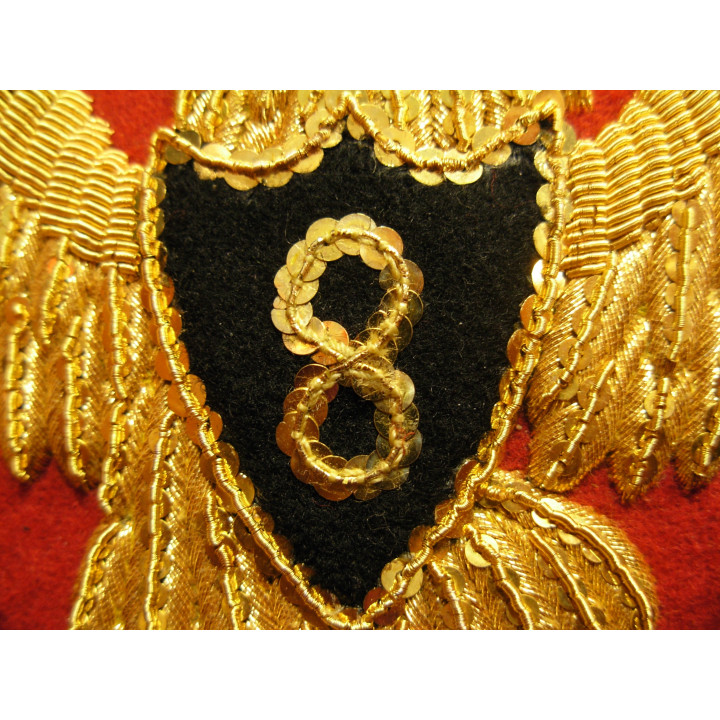 Sabretache of a "major" 8th regt of hussar