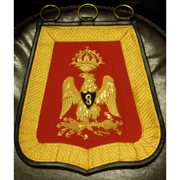 Sabretache of a "major" 8th regt of hussar