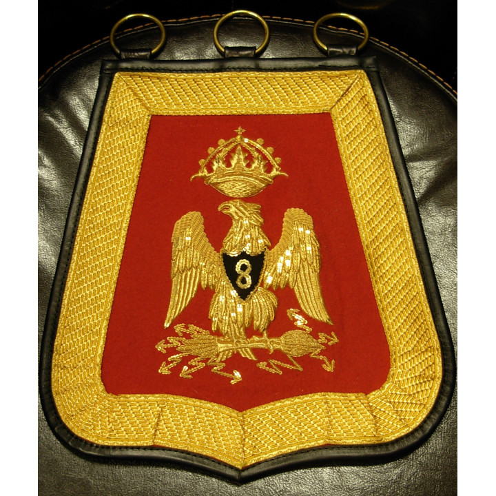 Sabretache de major du 8e hussard, Empire