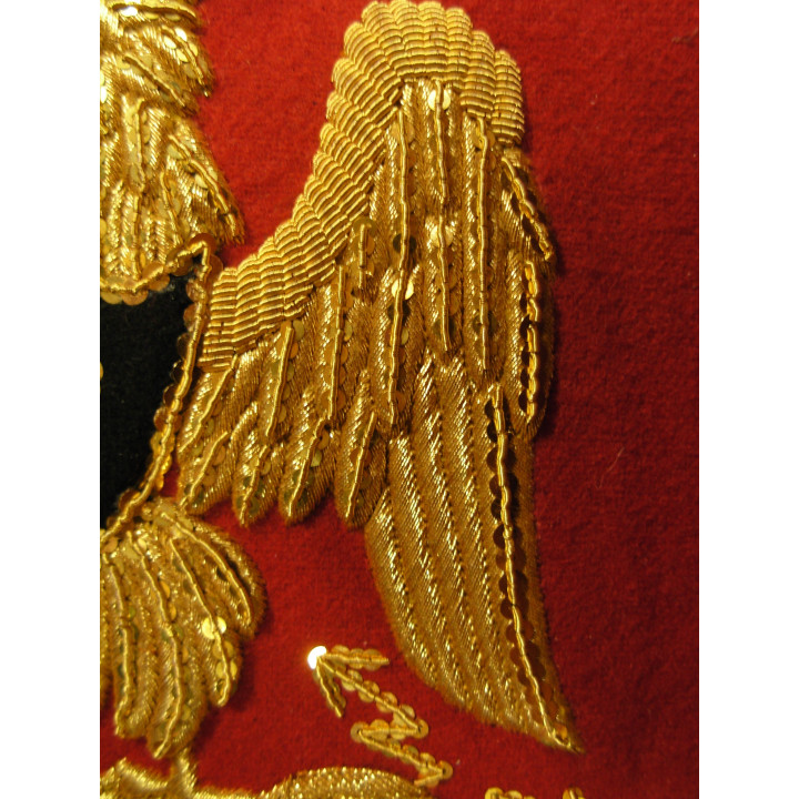 Sabretache of a "major" 8th regt of hussar