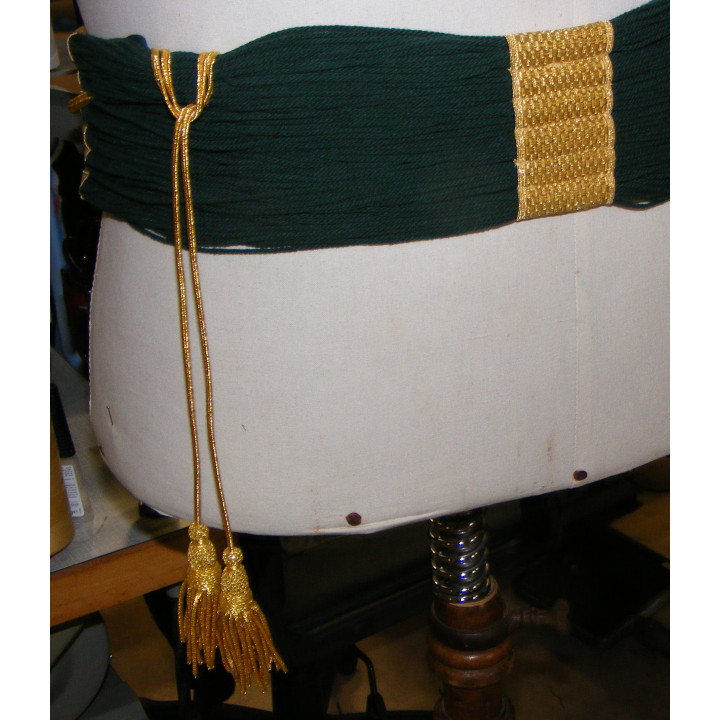 Belt for officer, light cavalry - Simplified type