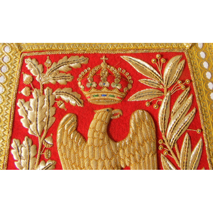 Sabretache de general de l'artillerie de la garde