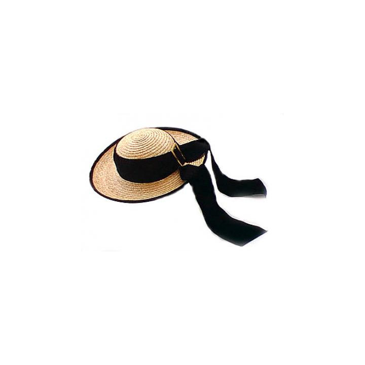 Chapeau breton paille