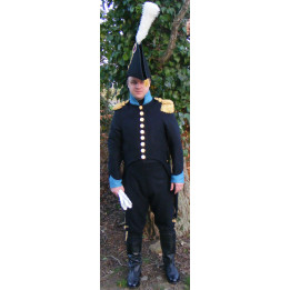 Uniforme de capitaine aide de camp avec parements en pointe