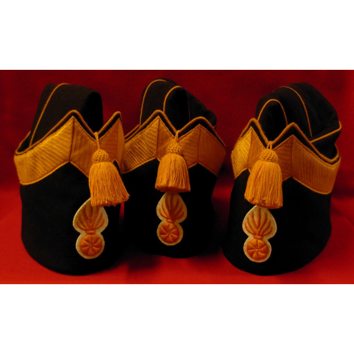 Bonnets de police grenadier à pied Garde troupe- Empire
