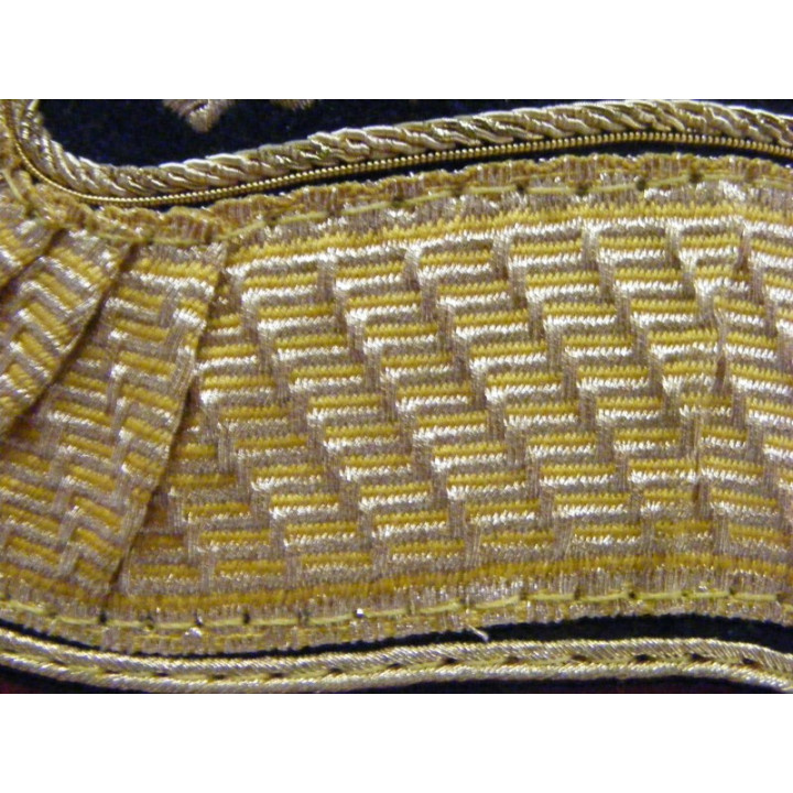 Sabretache of "general de brigade", light cavalry, red or dark green