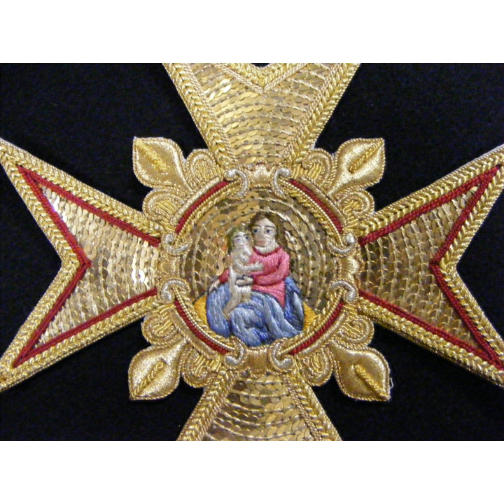 Decoration de l'ordre de st lazare et de n. d. du mont carmel: gold