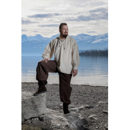 chemise perceval en coton écru