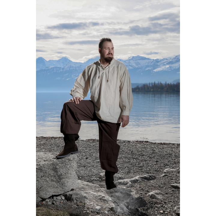 chemise perceval en coton écru