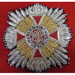 Autriche : Léopold, plaque de grand croix de l'ordre