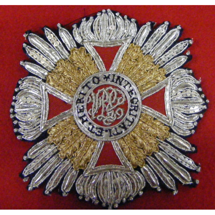 Autriche : Léopold, plaque de grand croix de l'ordre