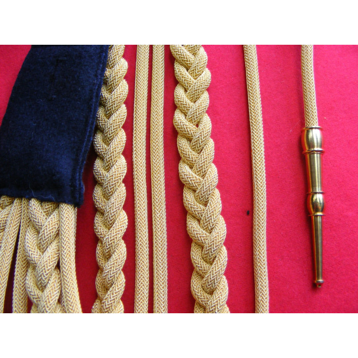 Aiguillettes, silver or gold