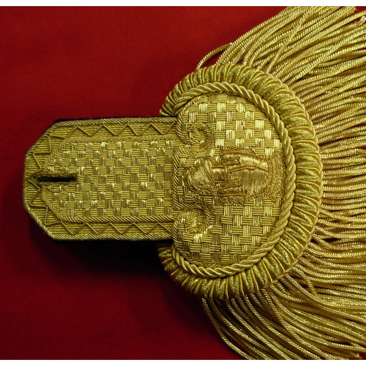 Génie de la garde. Officers epaulettes - The pair