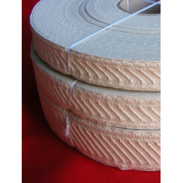 21 mm - Braid baton raw cotton - By meter