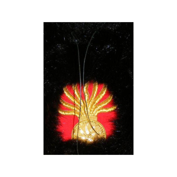 Bearskin hat for infantry of guard, no adapted fur available at the moment