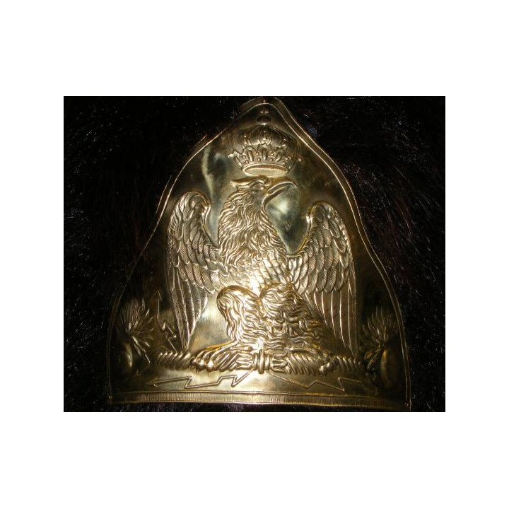 Bearskin hat for infantry of guard, no adapted fur available at the moment