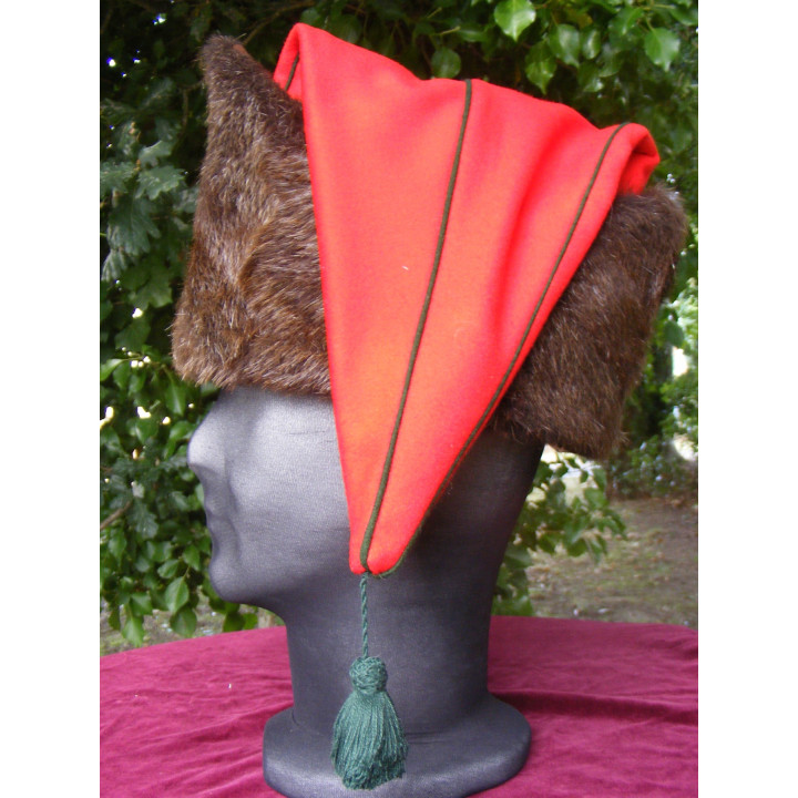 Bonnet de police de dragon des premieres annees du xviiième siècle