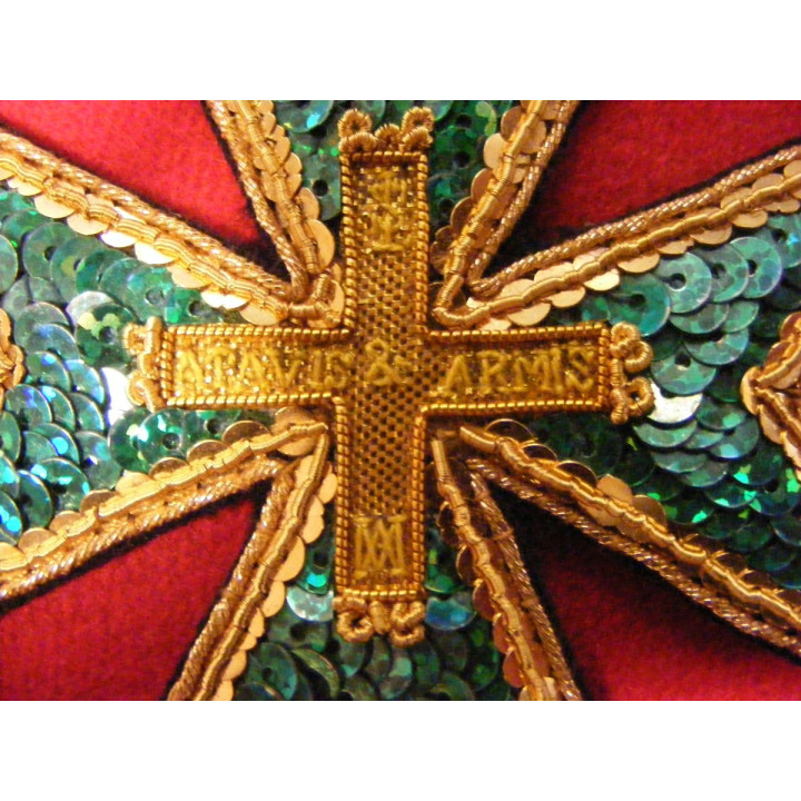 France : décoration de l'ordre de Saint-Lazare : modele de 1778