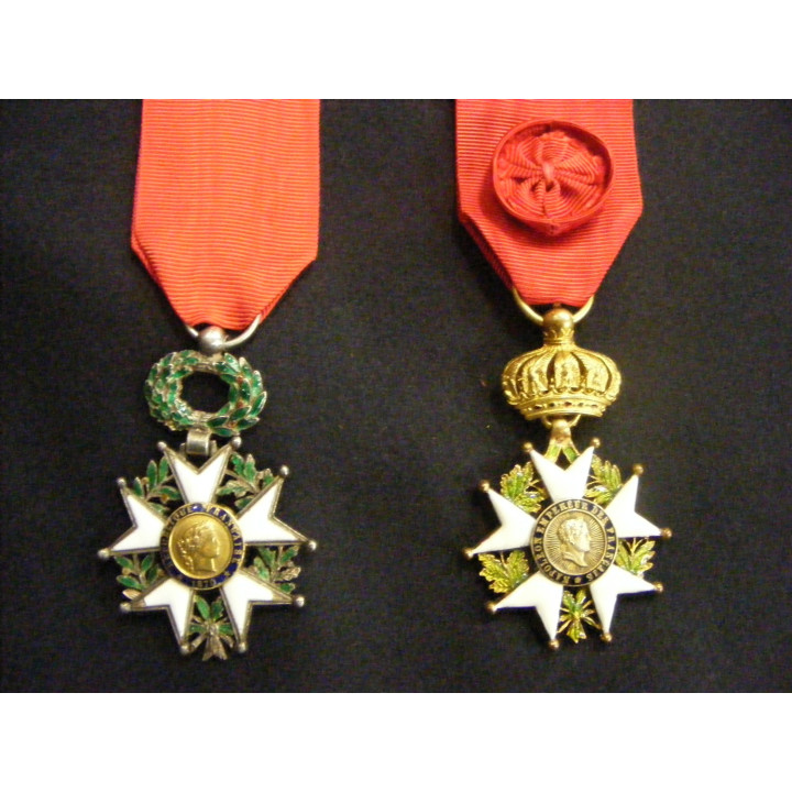France: ribbons for legion d'honneur